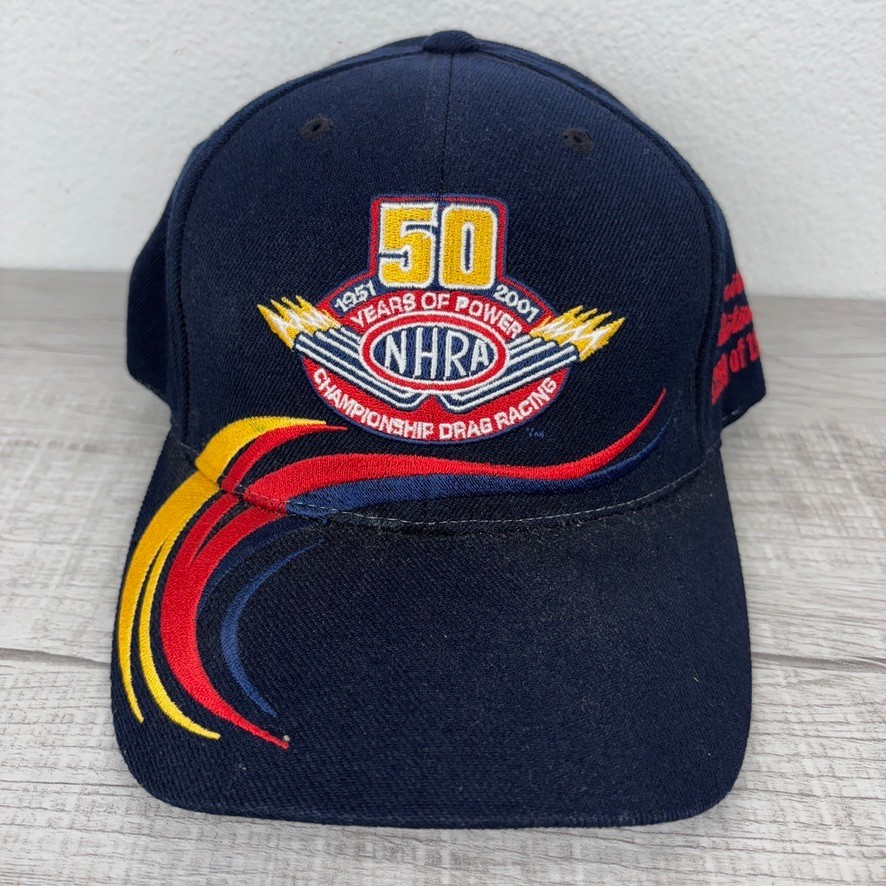 Vintage NHRA Racing Hats – Official Event Caps (Select Style)