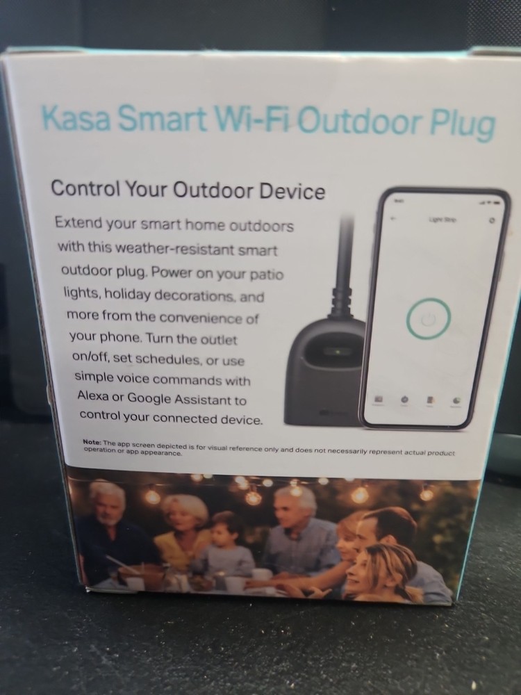 Kasa smart WiFi Outdoor Plug KP401