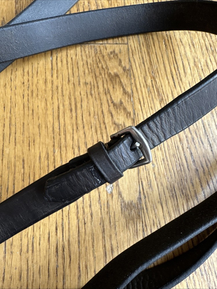 Leather Loop End Draw Reins 111” (9’)