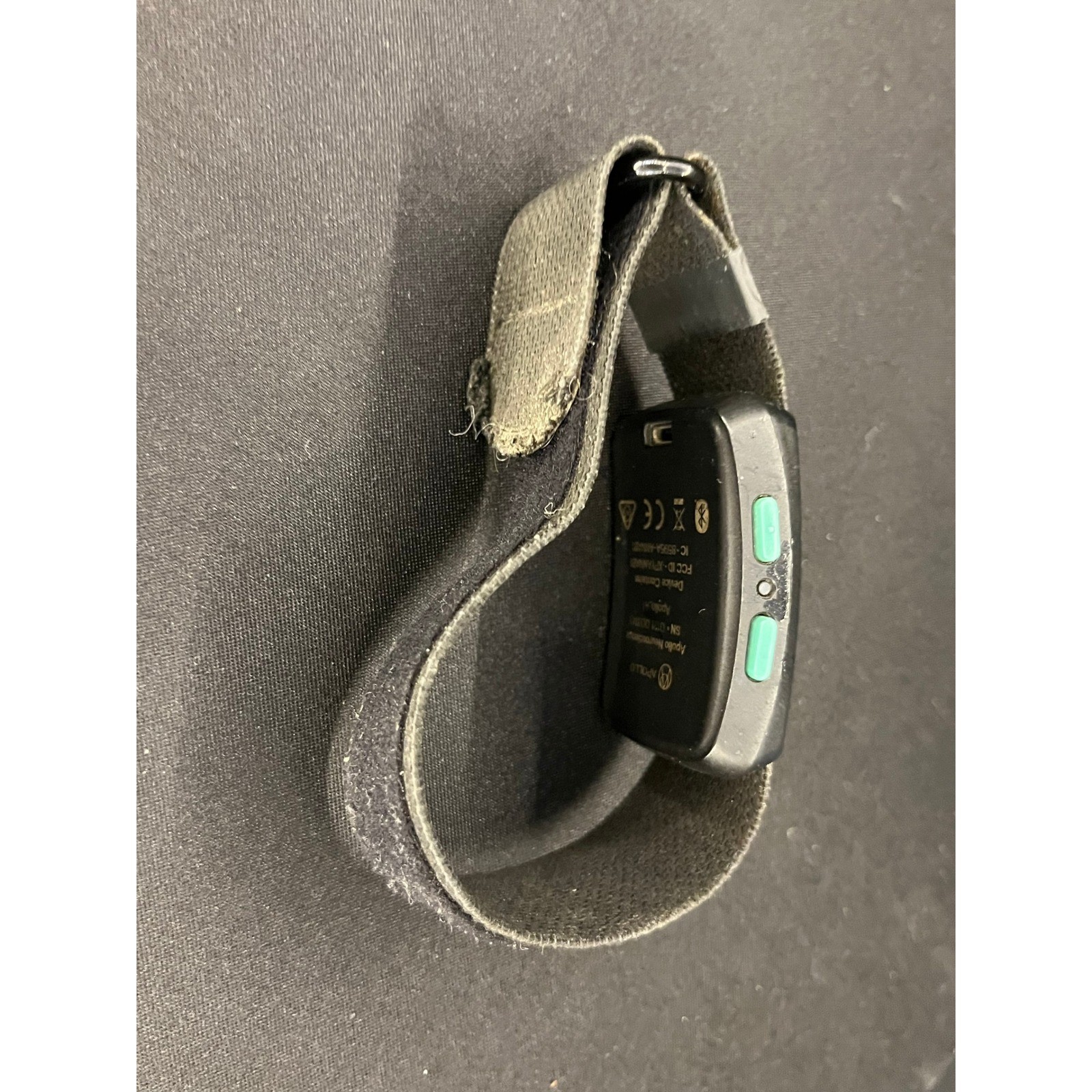 Apollo Neuroscience Apollo A1 Wearable Stress Relief Device Black Bluetooth