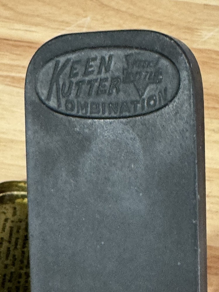 Vintage Keen Kutter Kombination Razor Hone Sharpening Stone