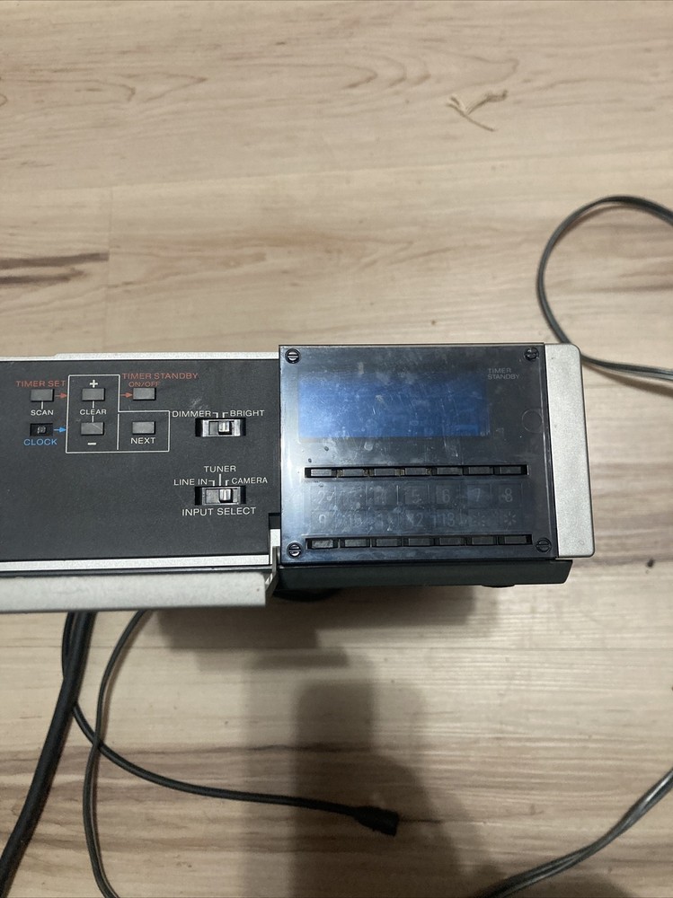 Vintage SONY TT-2000 Programmable Betamax Portable Tuner Timer Unit