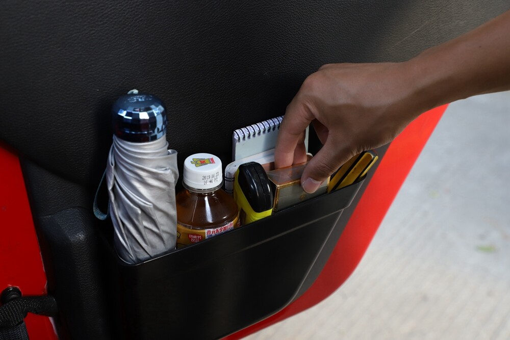 Front & Rear Door Net Pocket Storage Box Organizer For Jeep Wrangler JK 11+ 4-Dr