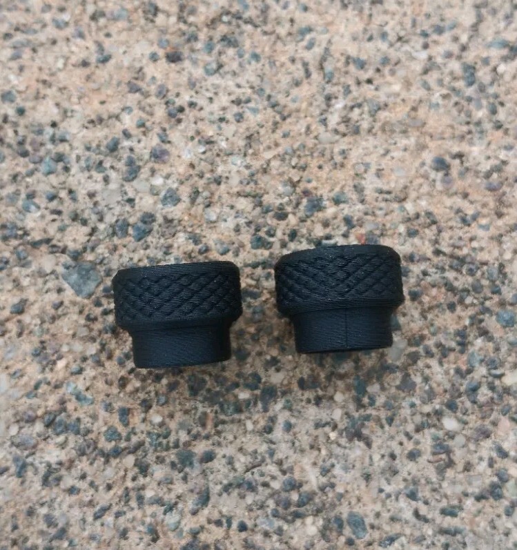 Baofeng UV-5R Textured Longer Volume Knob (2 Pack)