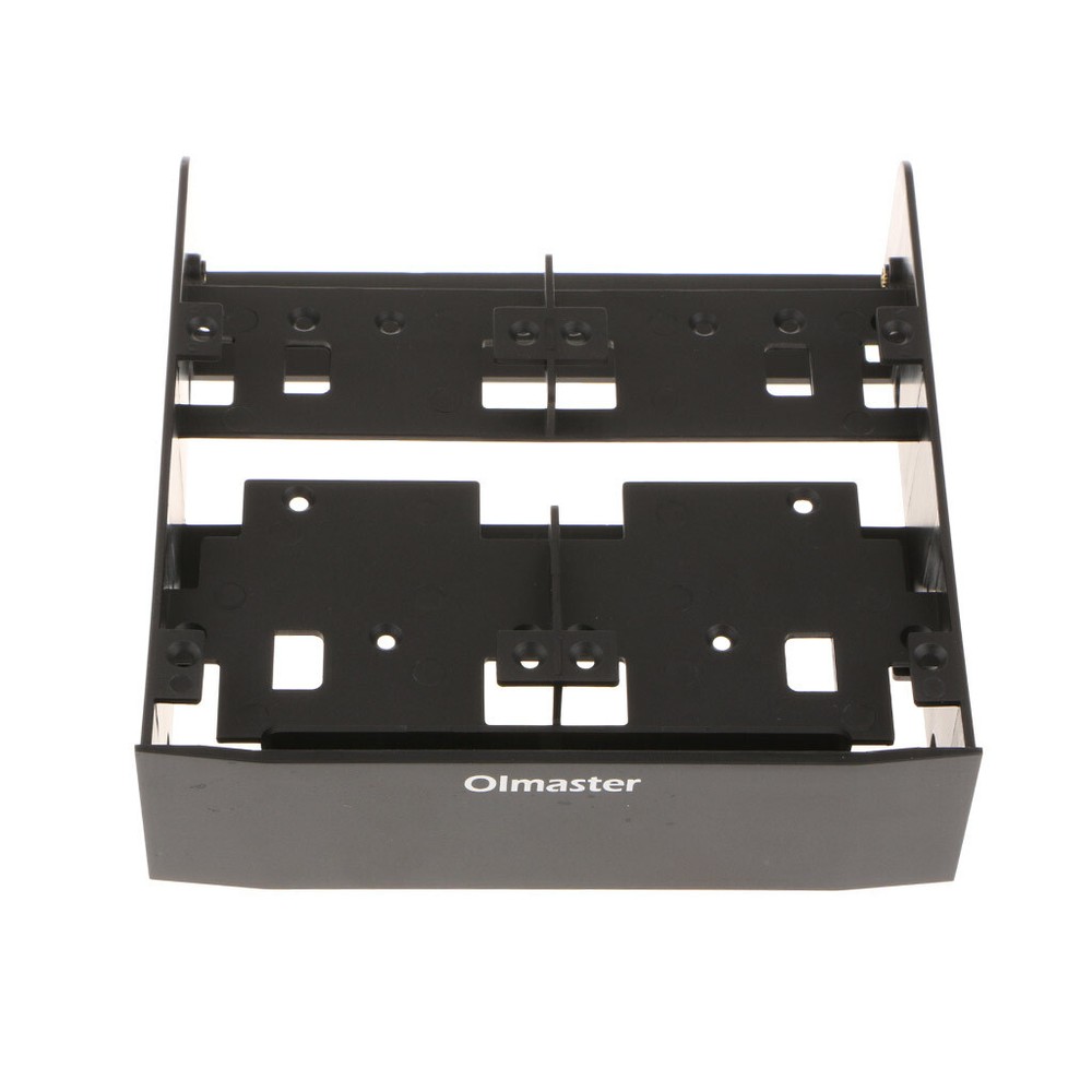 Multi-use 5.25 inch to 2.5 or 3.5" inch Front Bay Bracket Adapter Caddy