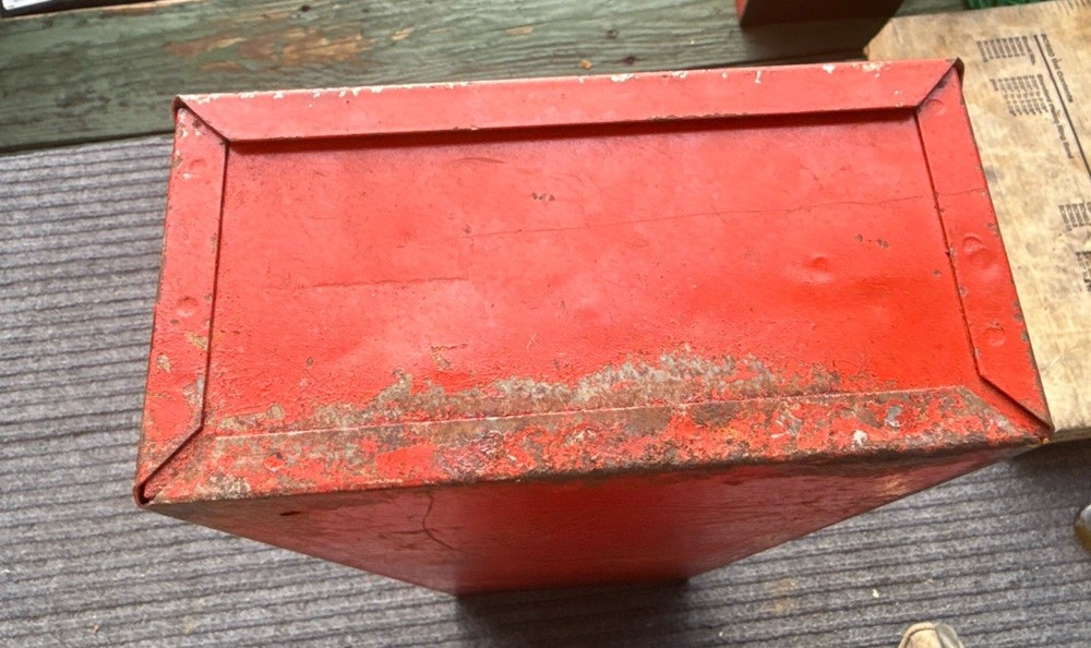 Vintage Snap-On Tool Box for Socket Set KRA 280 Date Code 72 KRA-280