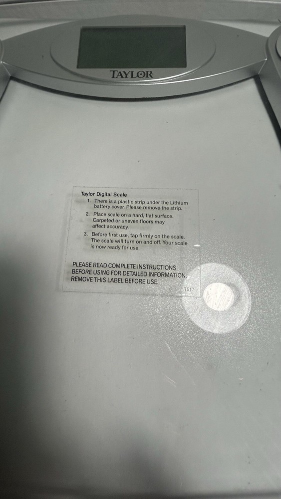 Taylor Digital Glass Weight