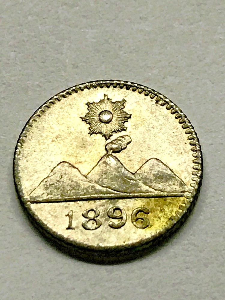 1896 Guatemala 1/4 Real BU #3311