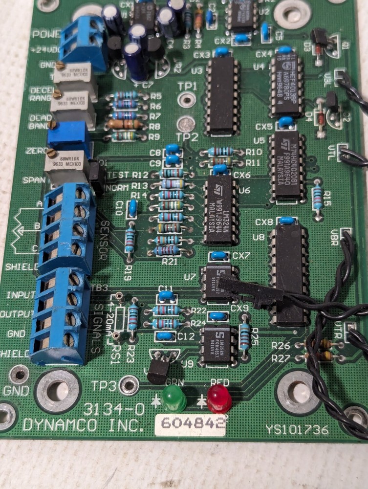 Dynamco 604842 YS101736 Circuit Board, 3134-0