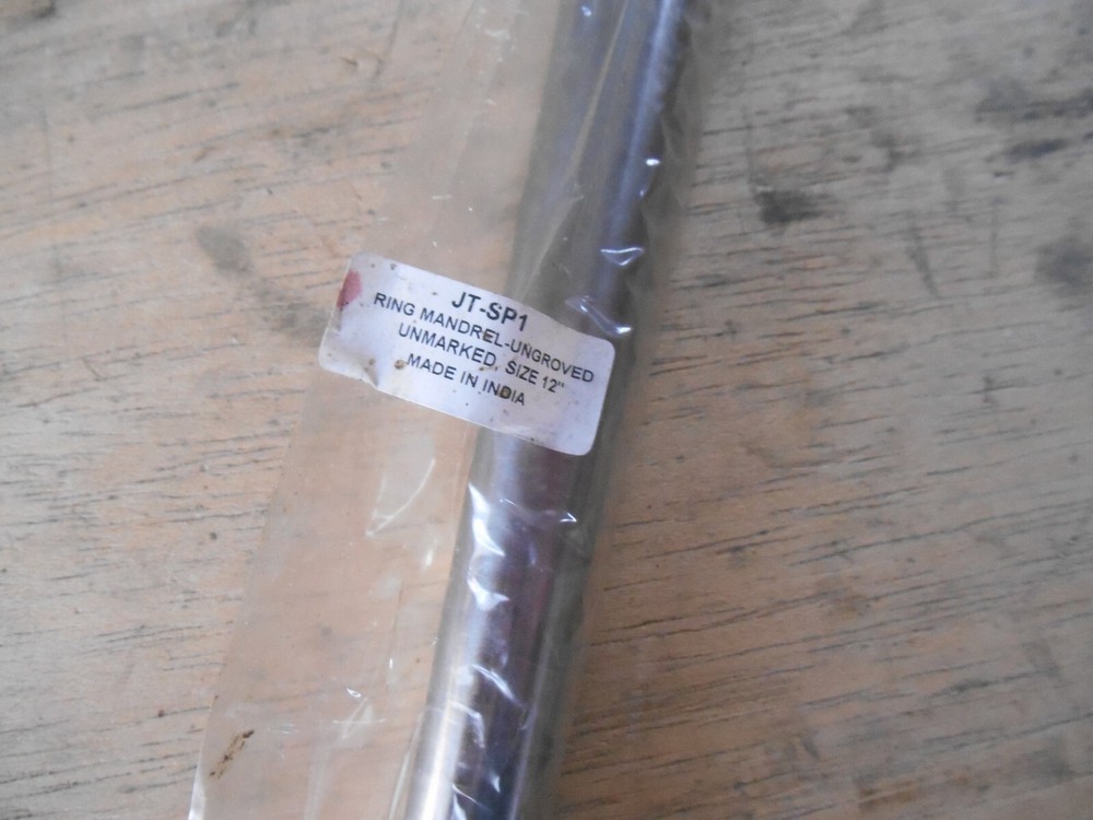 JT-SP1 12" ring mandrel, ungrooved