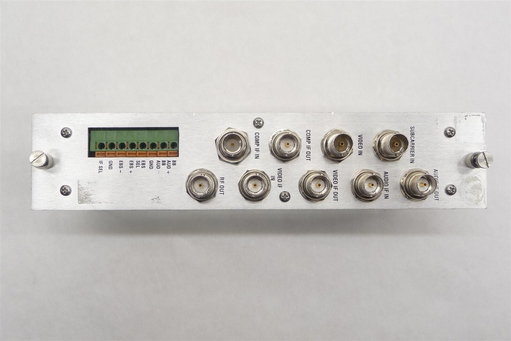 SCIENTIFIC ATLANTA 565437 98038 BNC REAR INTERFACE MODULE ASSEMBLY