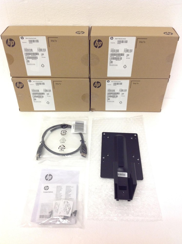 5x NEW HP 8RA46AA PC Mounting Bracket B250 For Thin Client Workstation Mini PC