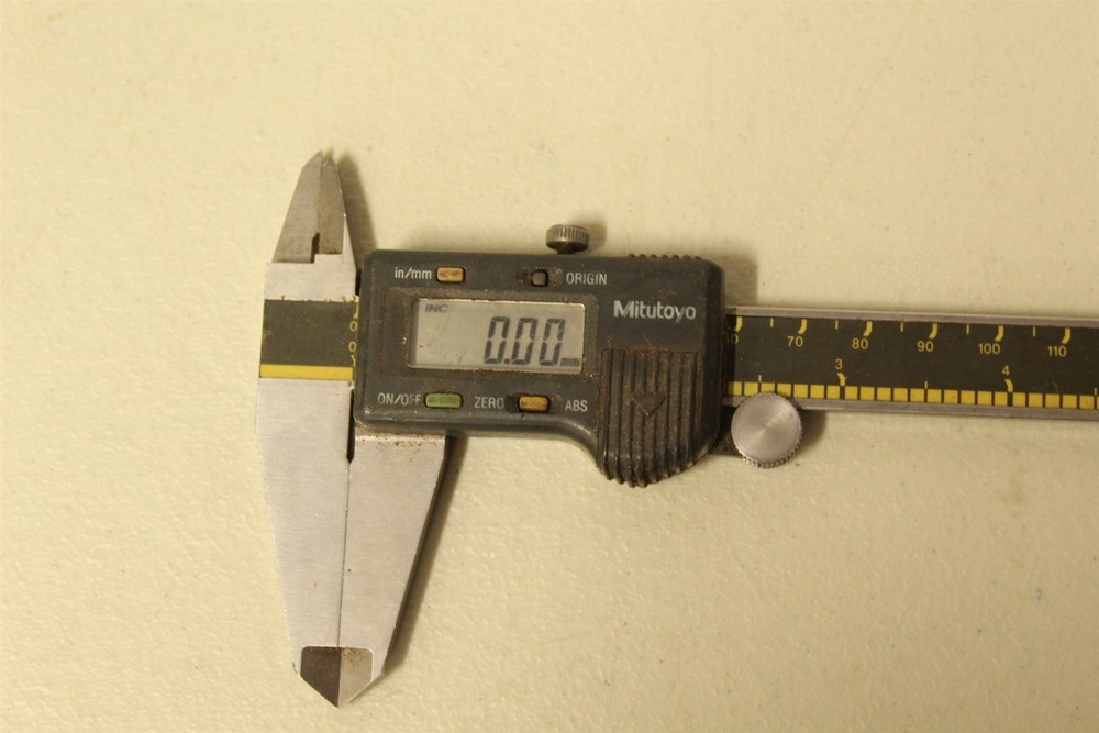Vintage Caliper With LED Display Mitutoyo Absolute Digimatic Working