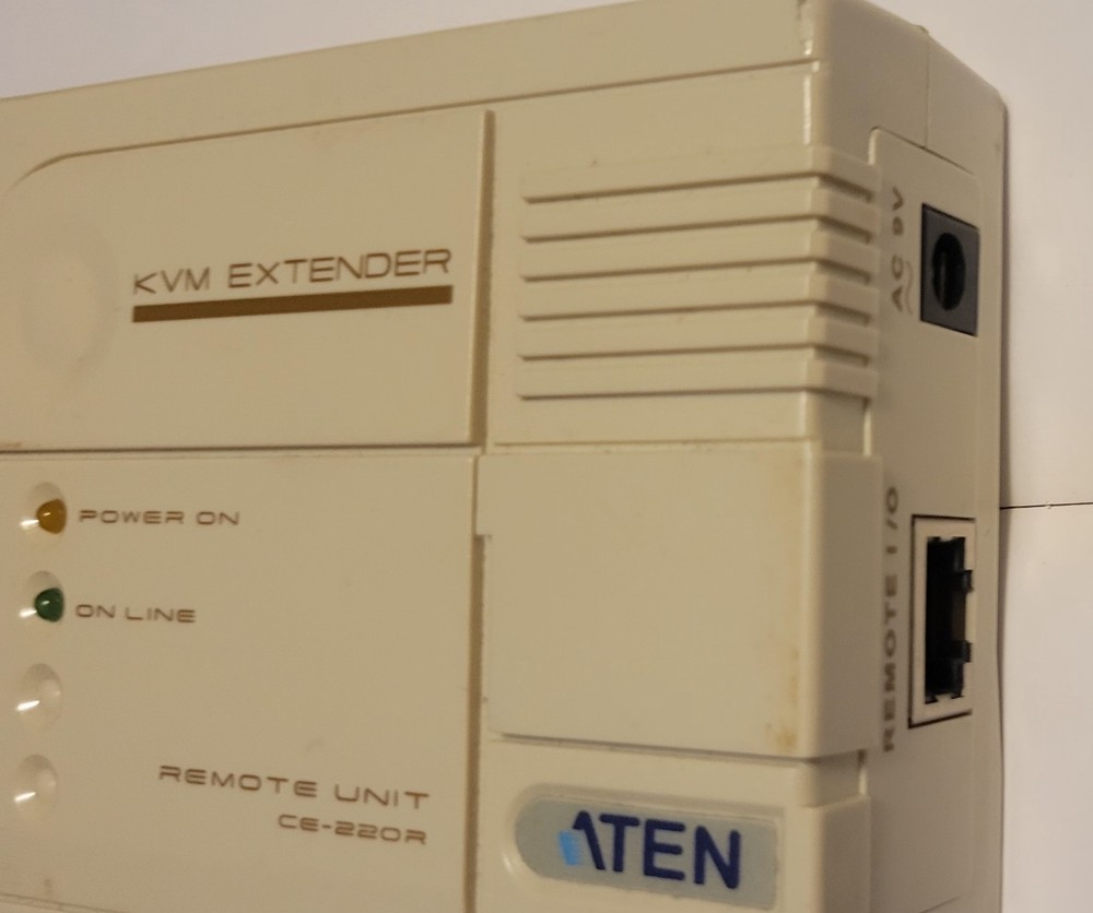 KVM Extender, Local Unit-CE220L, & Remote Unit-CE220R (together)