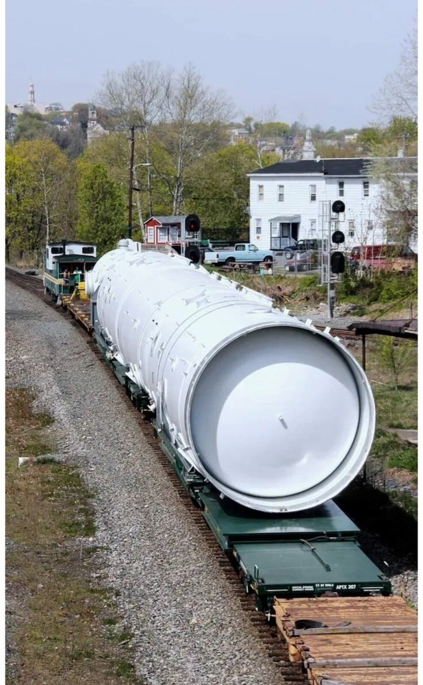N Scale Air gas Flat Car Load