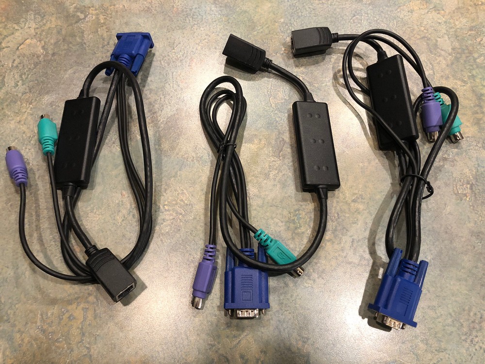 DELL System Interface Pod Cable Lot Of 9