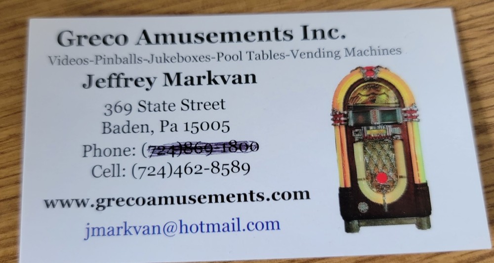 1982 Gottlieb Caveman Pinball Machine