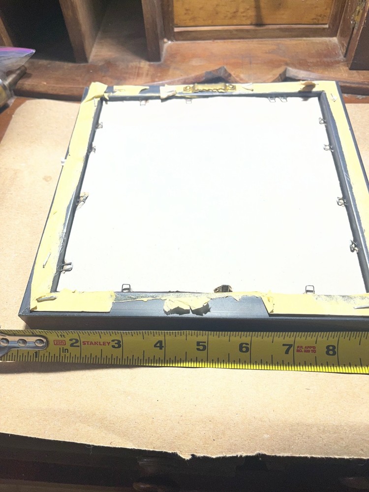 Shadow Box with Civil War Bullet