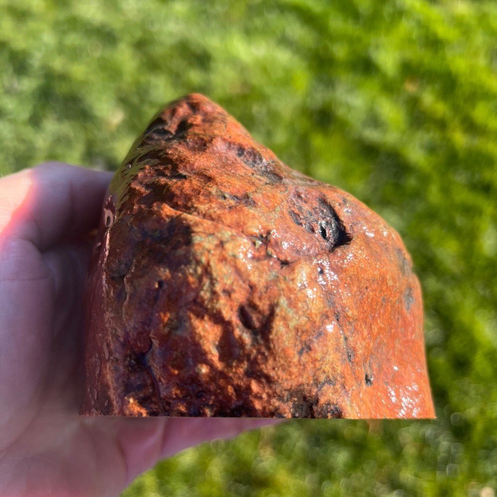 Rough Faced Green Jasper 2p 10oz (P25)