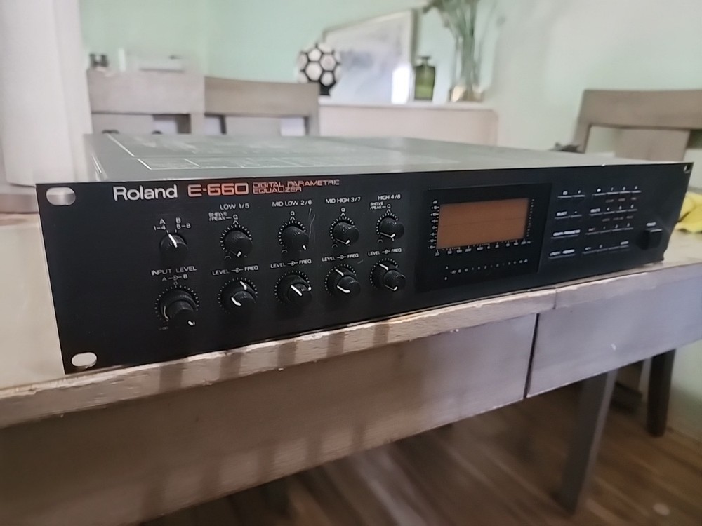 Roland E-660 Digital Stereo Parametric Mastering EQ