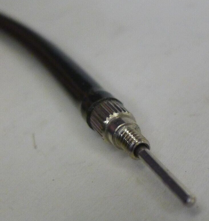 6.5" Camera Shutter Release Black Auto-Lock Cable -Vintage -TESTED