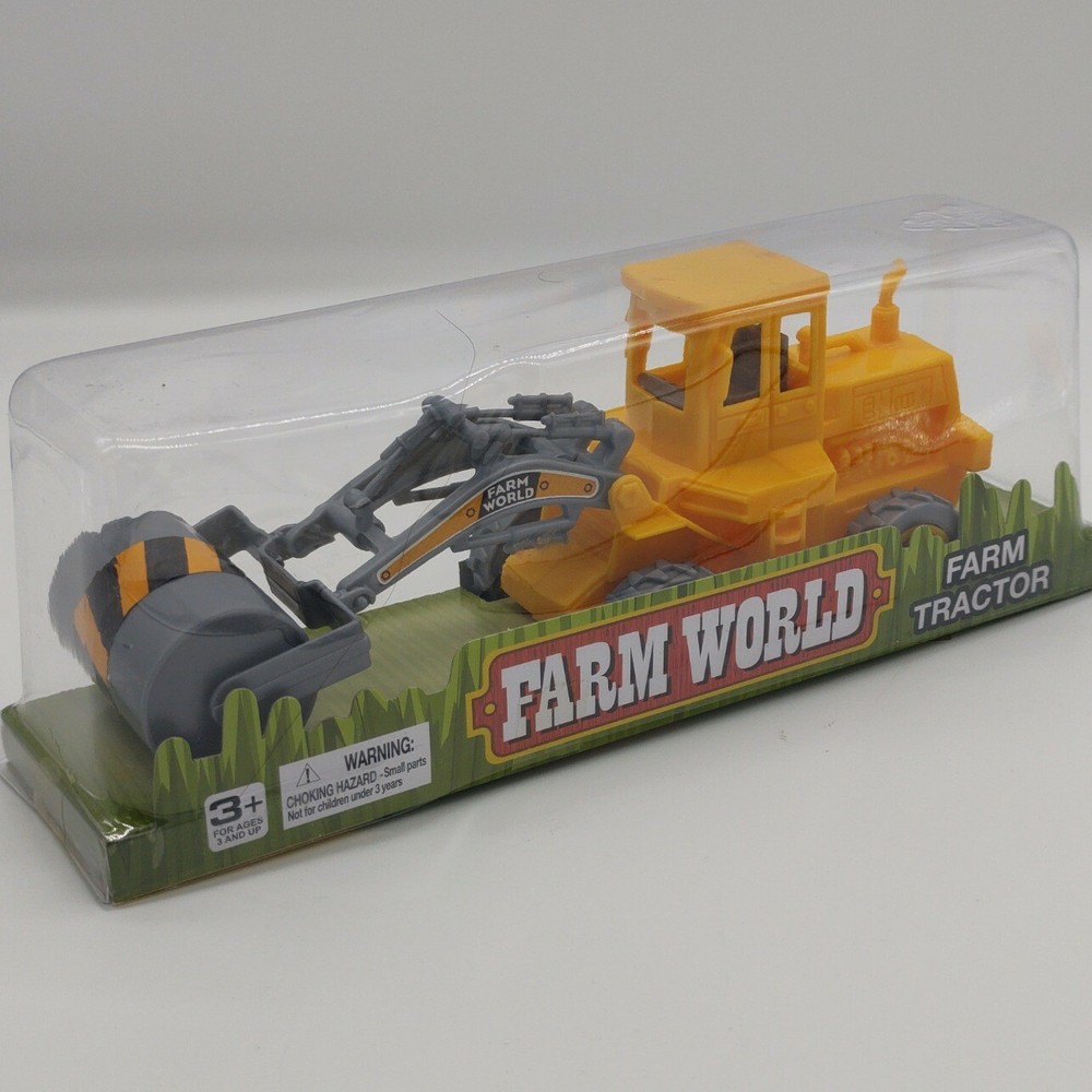 Farm World Yellow Farm Tractor Roller