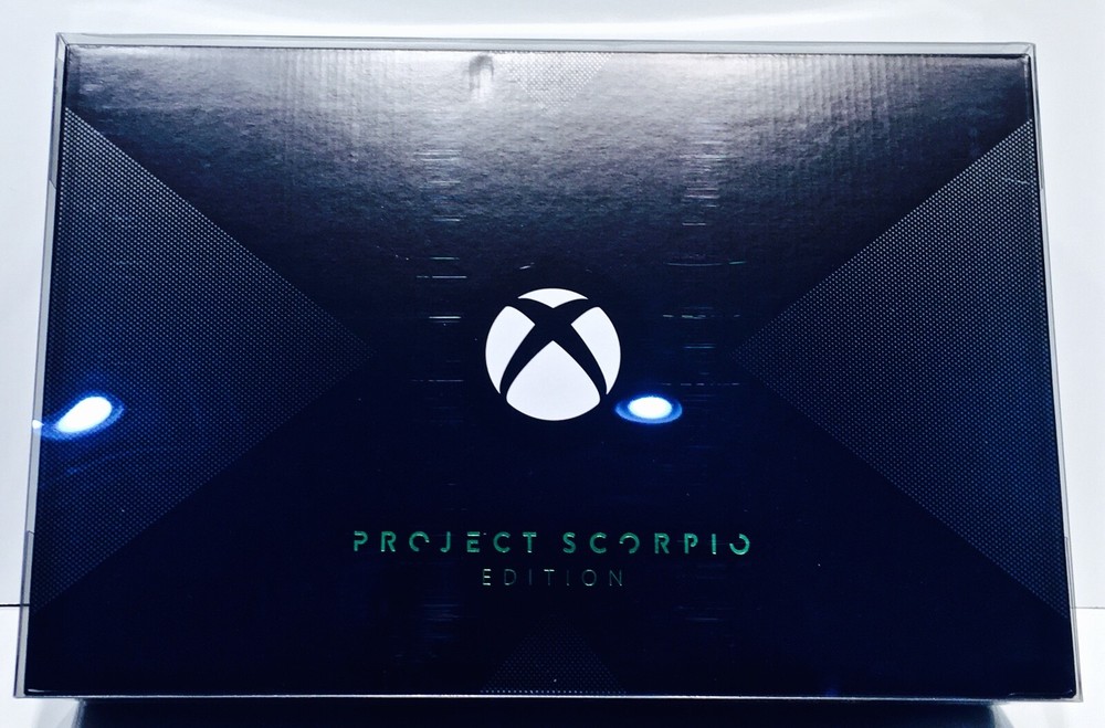 1 Console Box Protector For XBOX ONE X SCORPIO EDITION! Custom Display Case