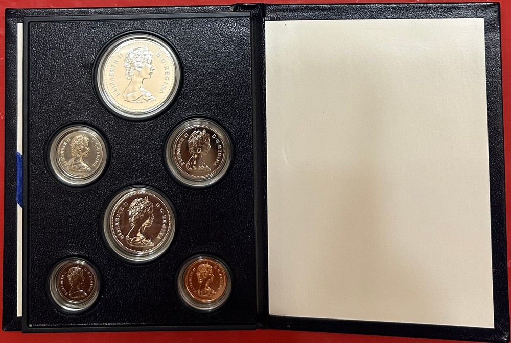 1984 Canada Specimen Set Plus COA & Box