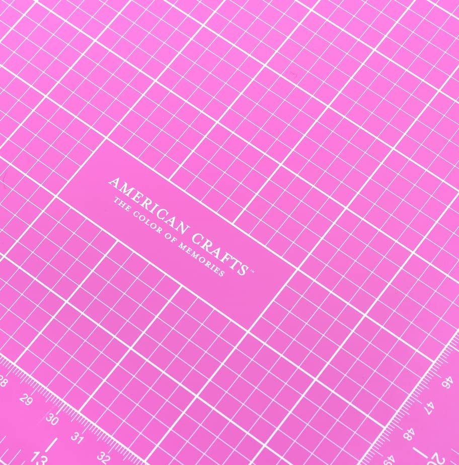 Pink Double-Sided -Healing Cutting Mat-18"X24"