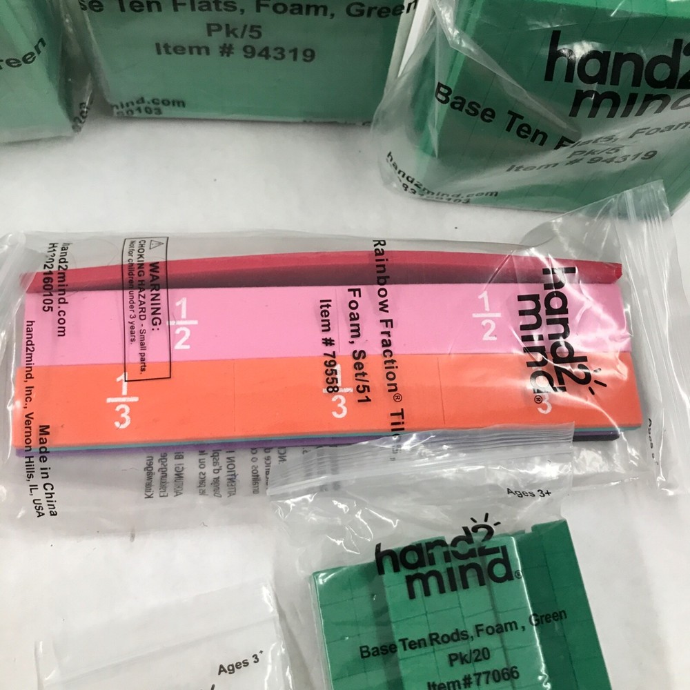 HAND 2 MIND enVision Math Individual Student Manipulatives Kit -Grade 4