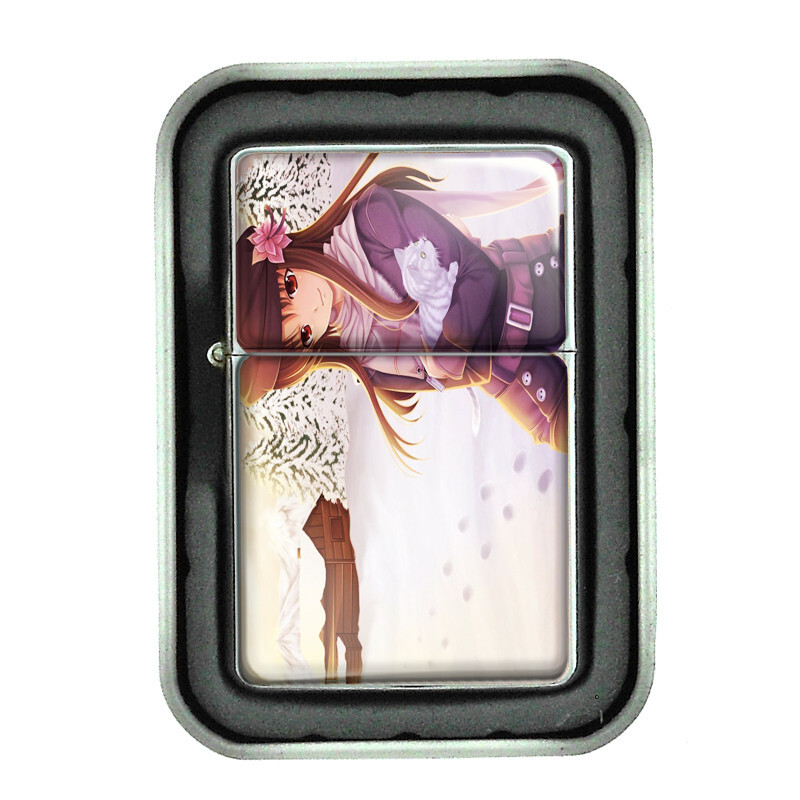 Winter D8 Flip Top Oil Lighter Windproof