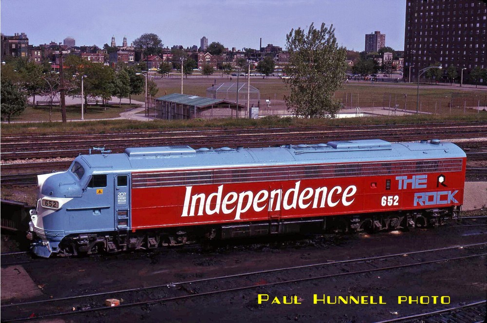 Rock Island E8 Independence Bicentennial HO Scale Decal Set