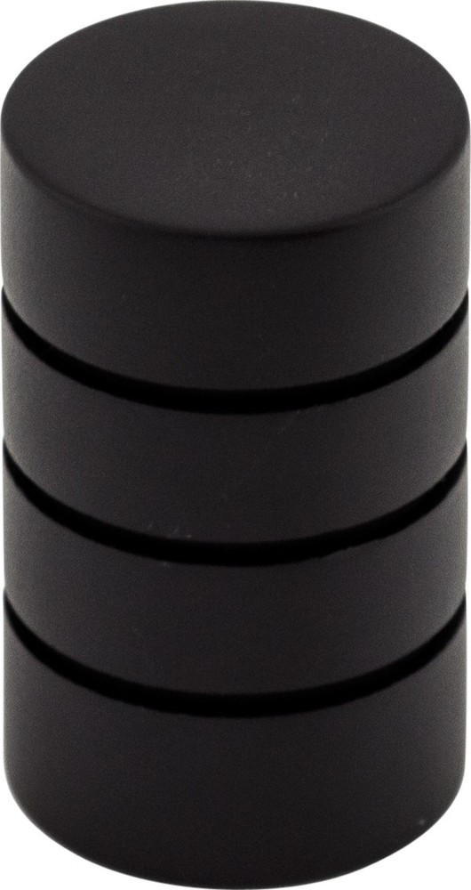 Top Knobs M578 Stacked Knob 5/8" Flat Black
