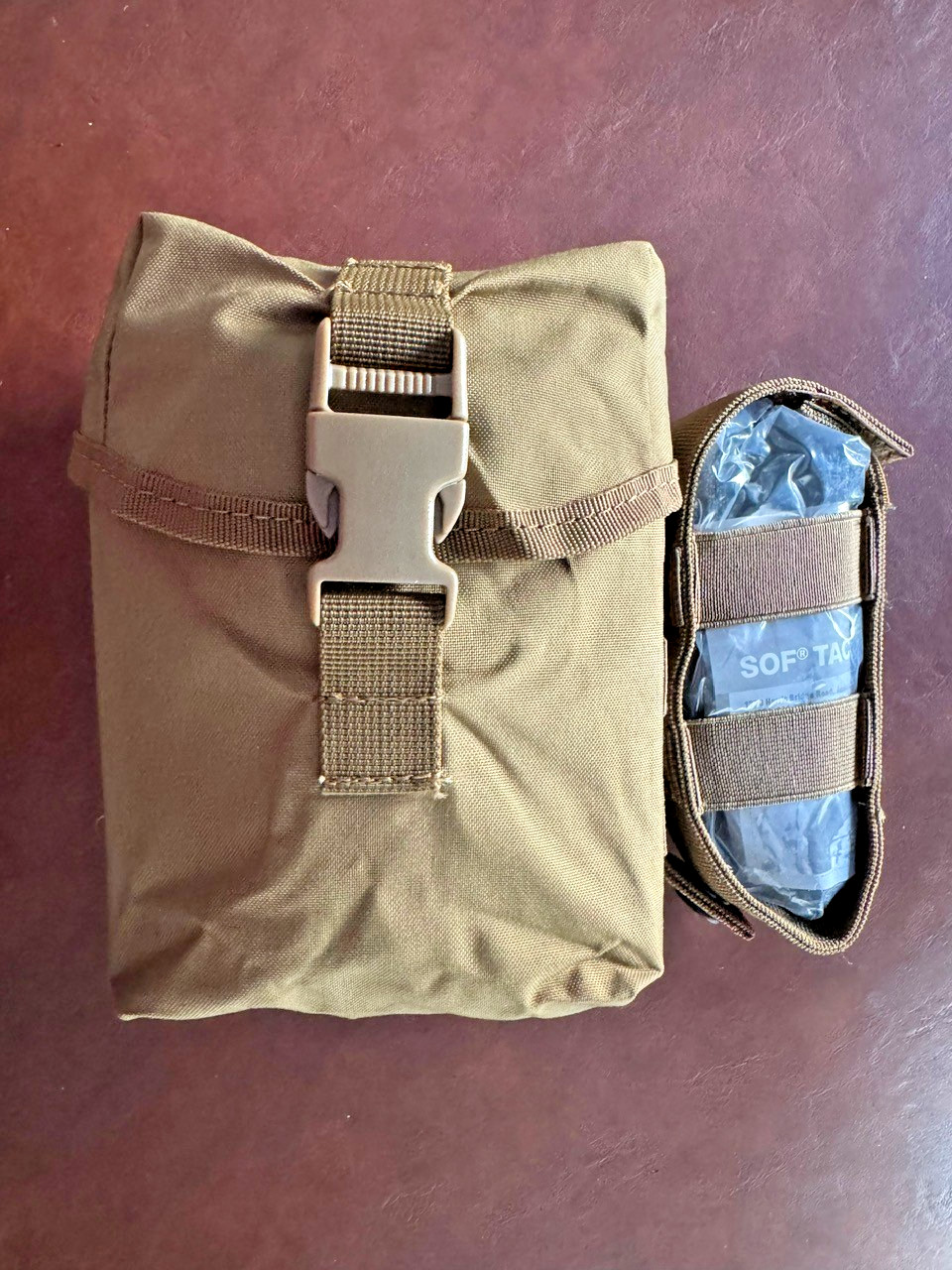 USGI Fully Stocked IFAK (SOF TQ included) Combat Medic--Cordura 500-- UNEXPIRED