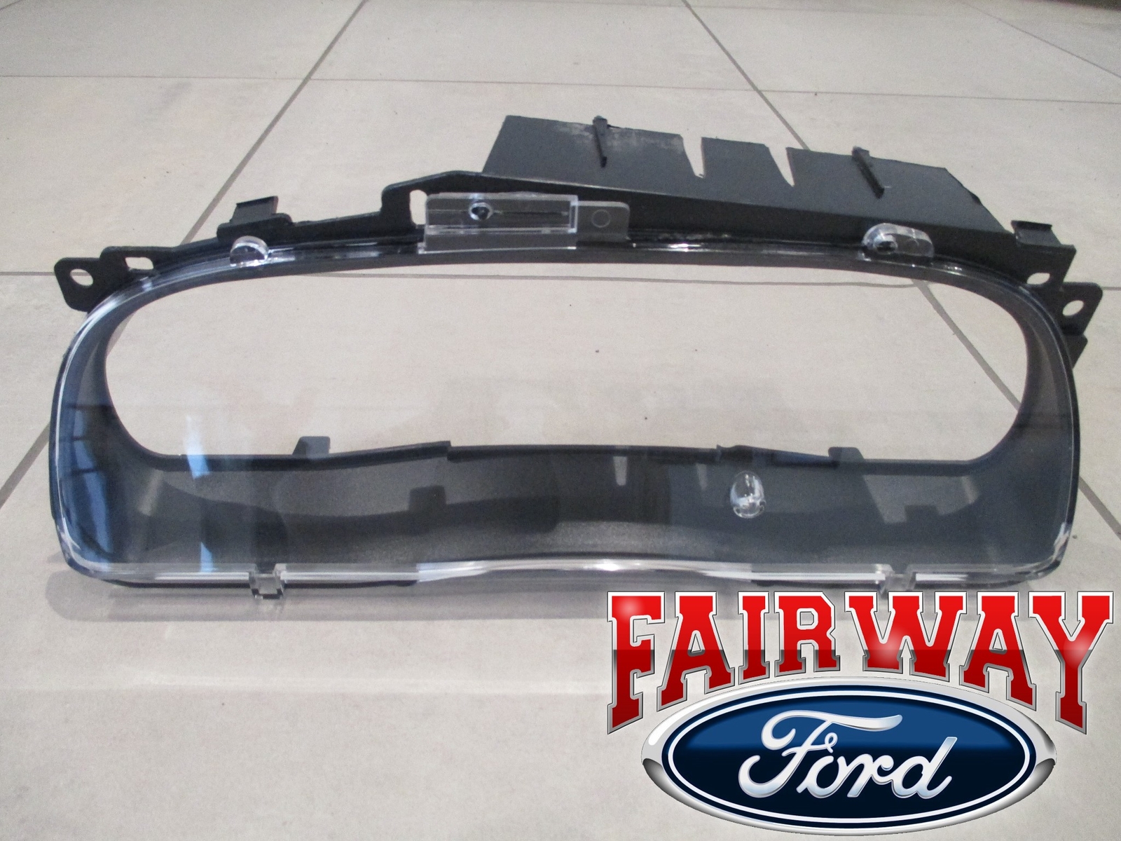 99 thru 01 Super Duty F250 F350 F450 OEM Ford Instrument Dash Cluster Bezel Lens