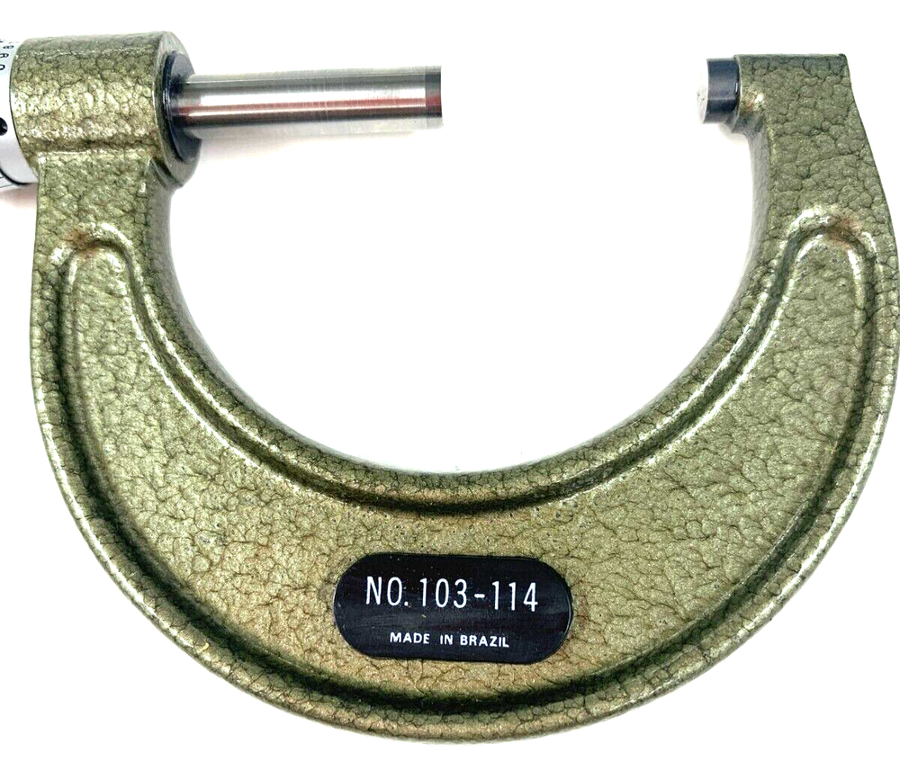 MITUTOYO MECHANICAL OUTSIDE MICRO METER 1-2" .0001" NO. 103-114