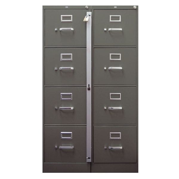 Abus Abus File Bar 2 Ft File Cabinet Locking Bar 24"