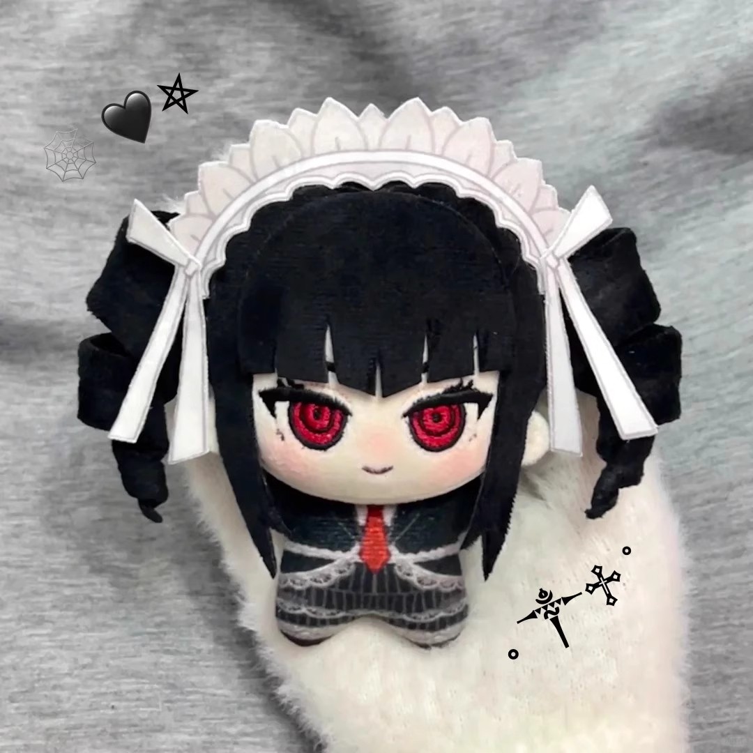 10cm Danganronpa Celestia Ludenberg Plush Doll Pendant Stuffed Toy