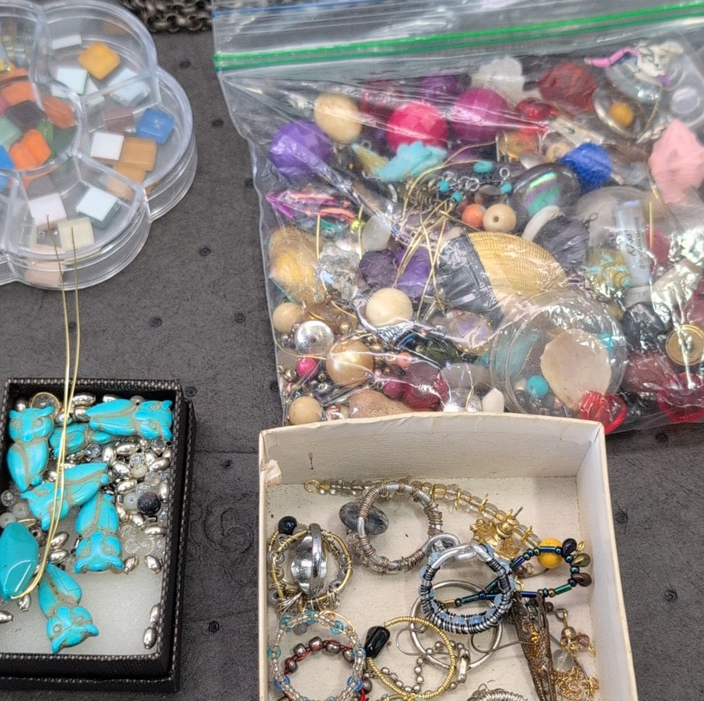 Threshold Jewelry Making Tool Set with Pliers, Hammer, Ring Sizer, Beads, Wire