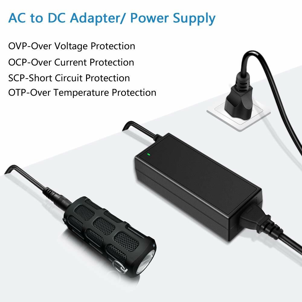 AC/DC 12V 5A Power Supply Adapter Transformer For 5050/3528 LED Strip Light 60W