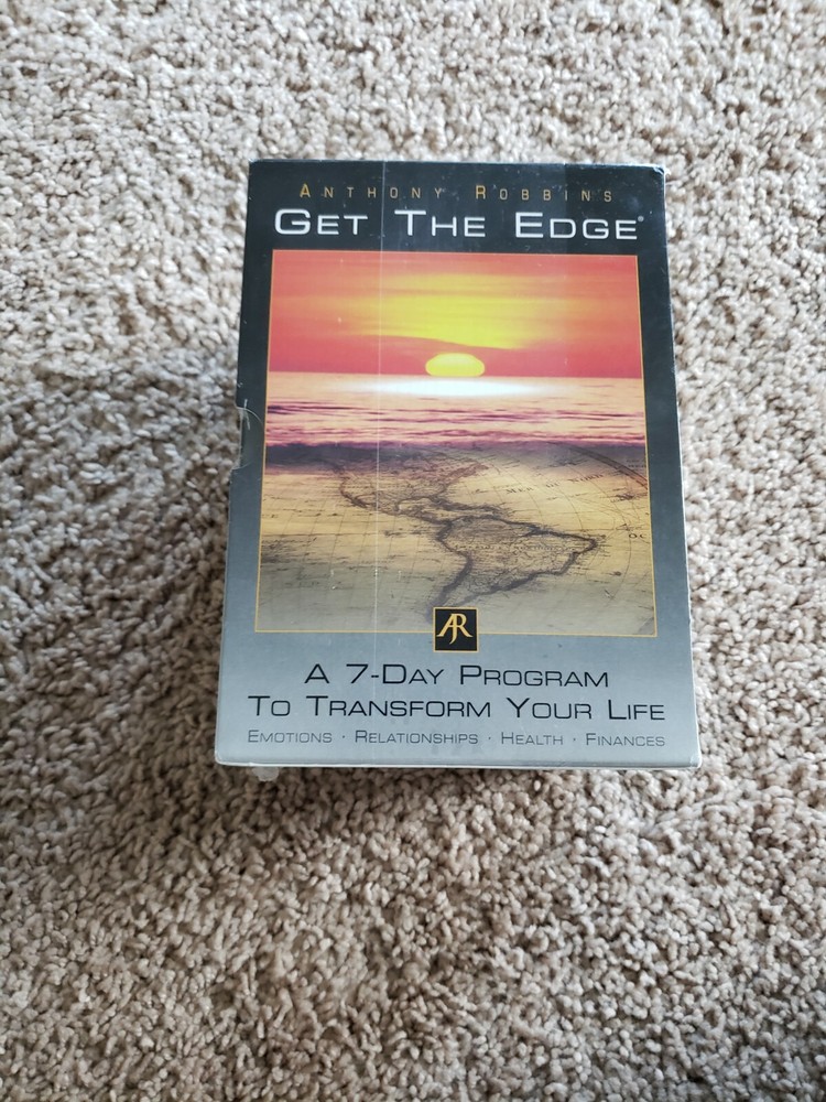 Anthony Robbins - Get The Edge 7-Day Transformation - 10 CD Box Set (SEALED)