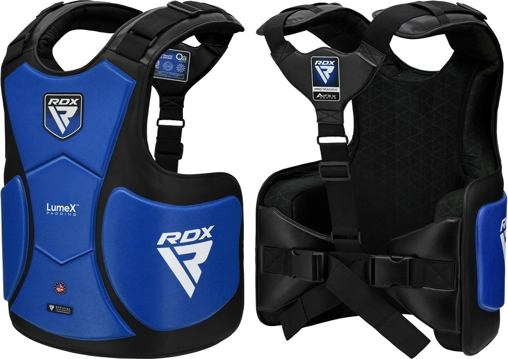 RDX Chest Guard Kick Boxing MMA Training Adjustable Body Protector Rib Shield