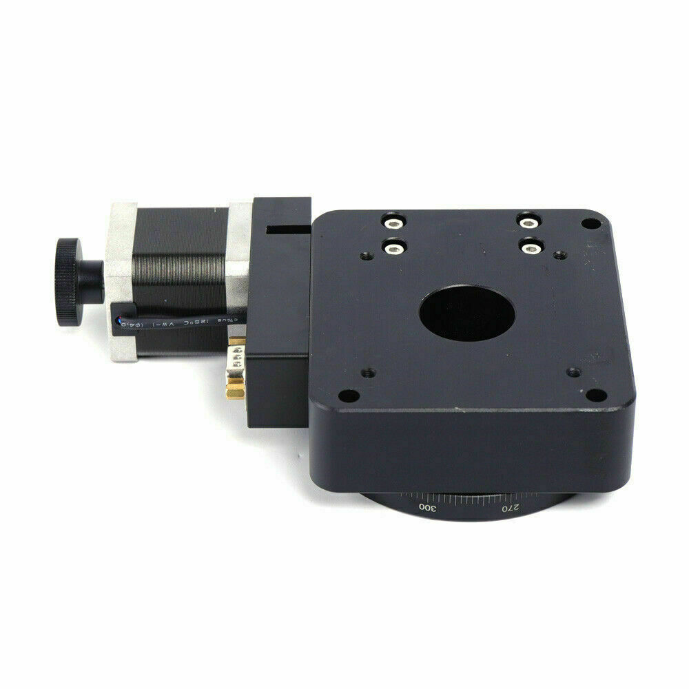 Electric Rotary Platform Motorized Precision Rotary Stages Table Diameter 100mm