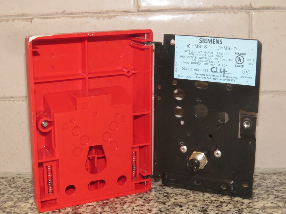 SIEMENS HMS-S SINGLE ACTION PULL STATION QUANTITY AVAILABLE