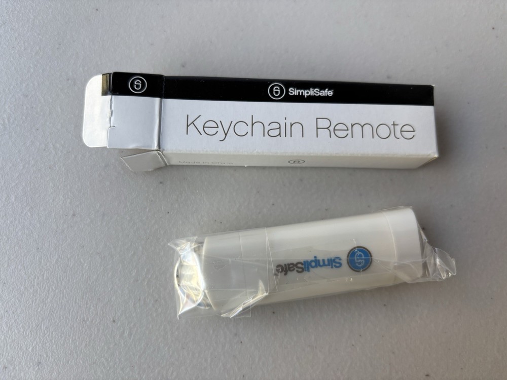 SimpliSafe Security System Keychain Remote Fob Gen 1 - NEW, NOT USB