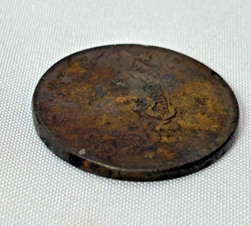 1839 Large Cent US Coin Coronet Head