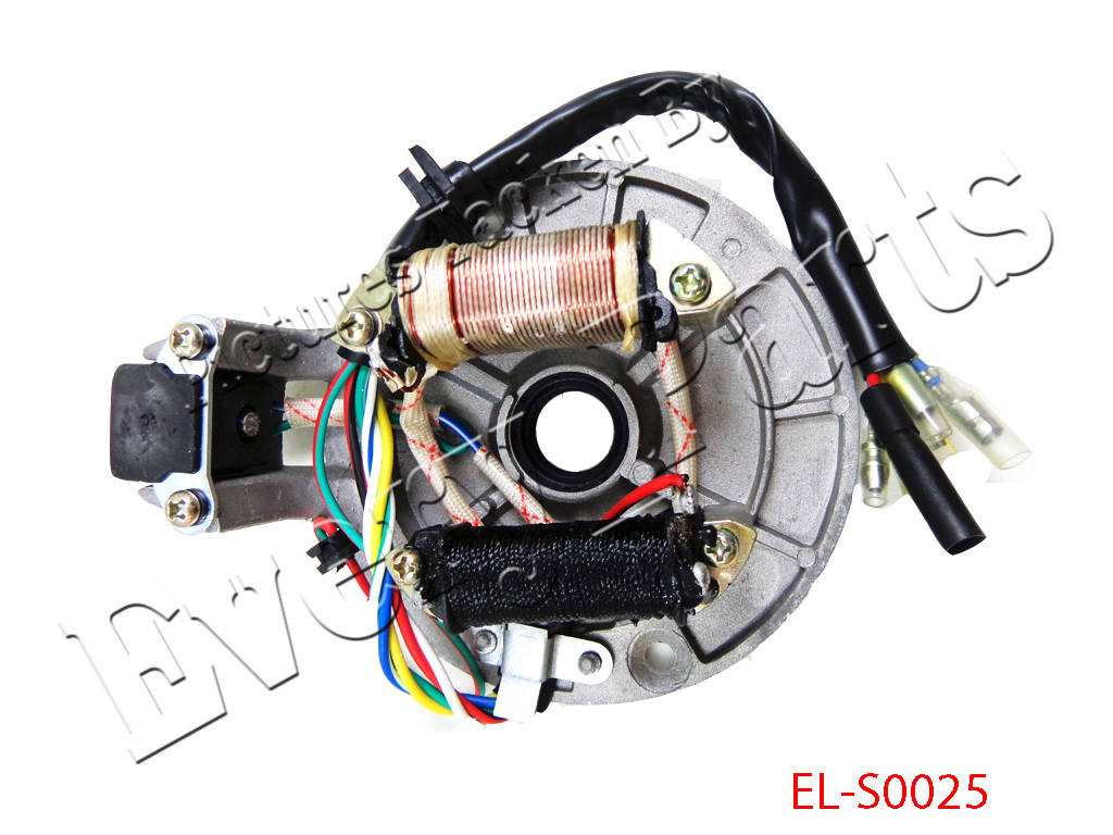 Magneto Stator Plate 2 Coil 70 90 110 125 cc Dirt Pit Bike ATV Go Kart