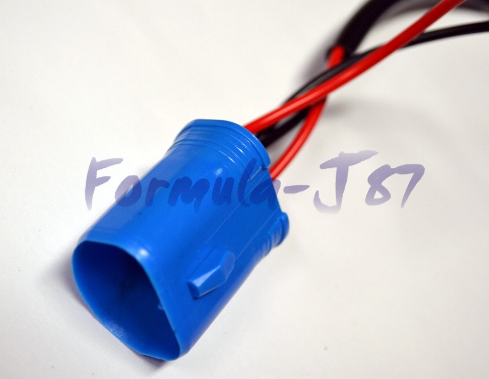 HID Kit Extension Wire 9007 HB5 Two Harness Head Light Bulb Ballast Socket Plug