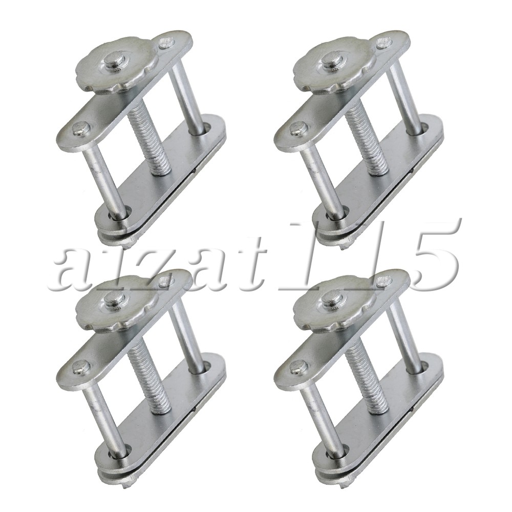 4 Pcs Adjustable Screw Compressor Clamps for 2.5cm Width Flexible Tubing