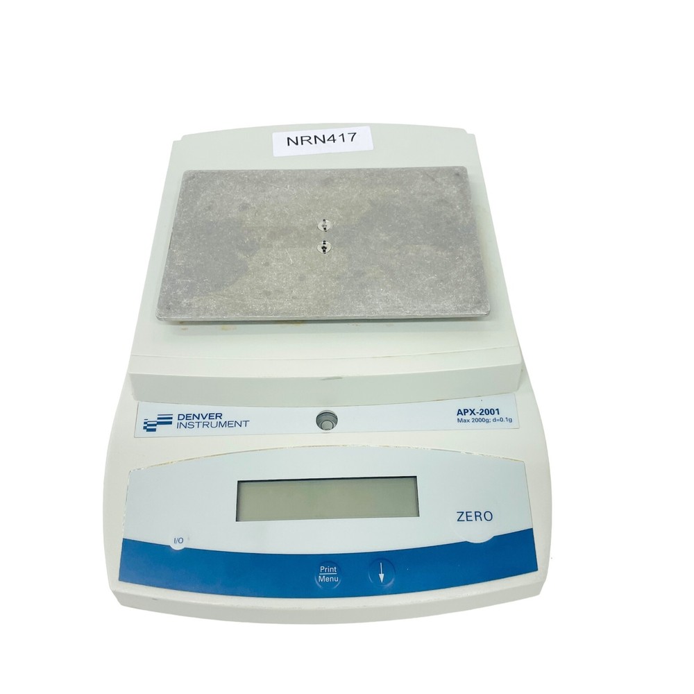 Denver Instrument APX-2001 Top Loading Balances, Max 2000 g d 0.1 g